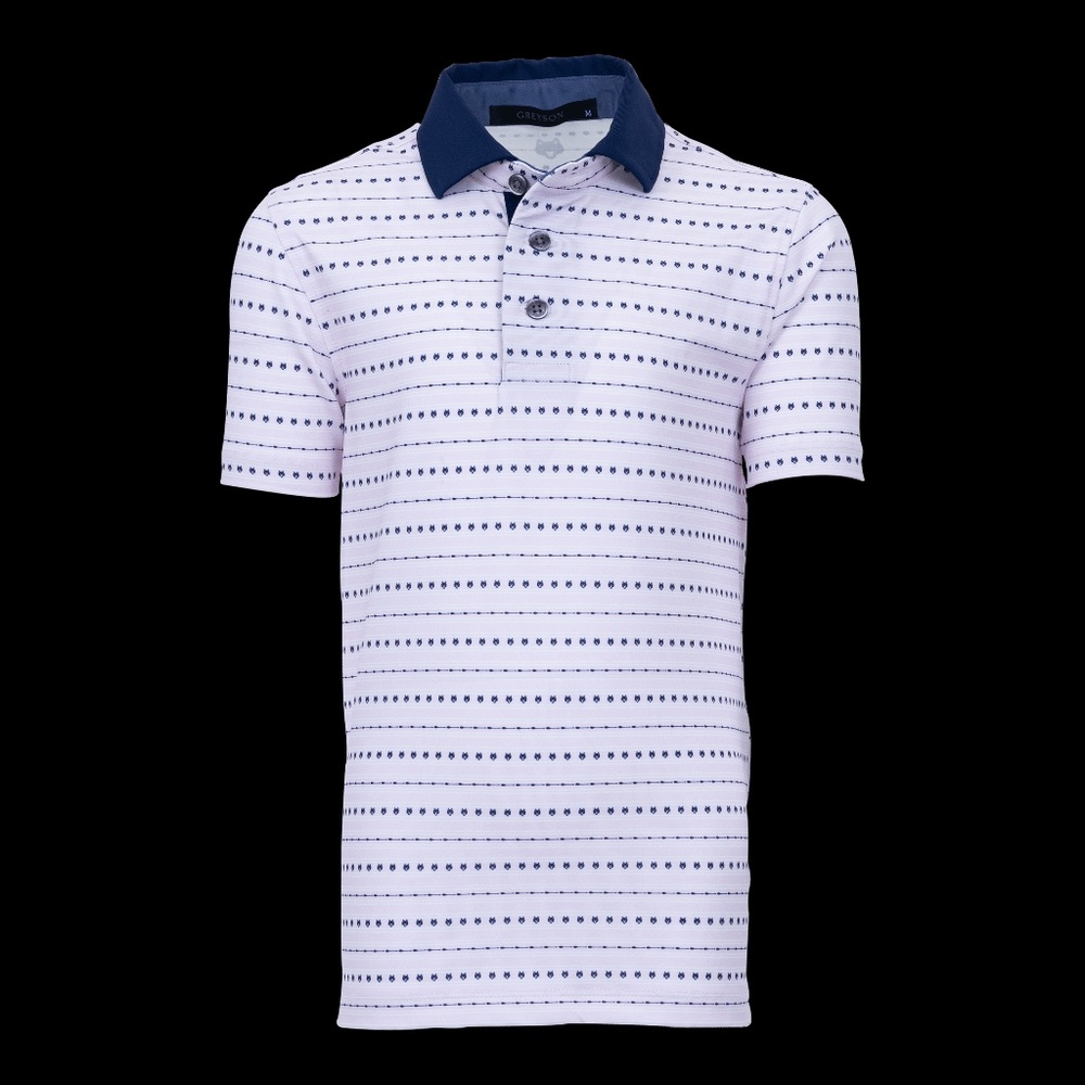 Greyson Clothiers Boy's Path Less Traveled Polo Size S (4-5)ROSEMARY / S (4-5)